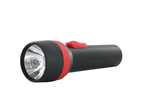 Flashlight - translucent / incandescent / plastic